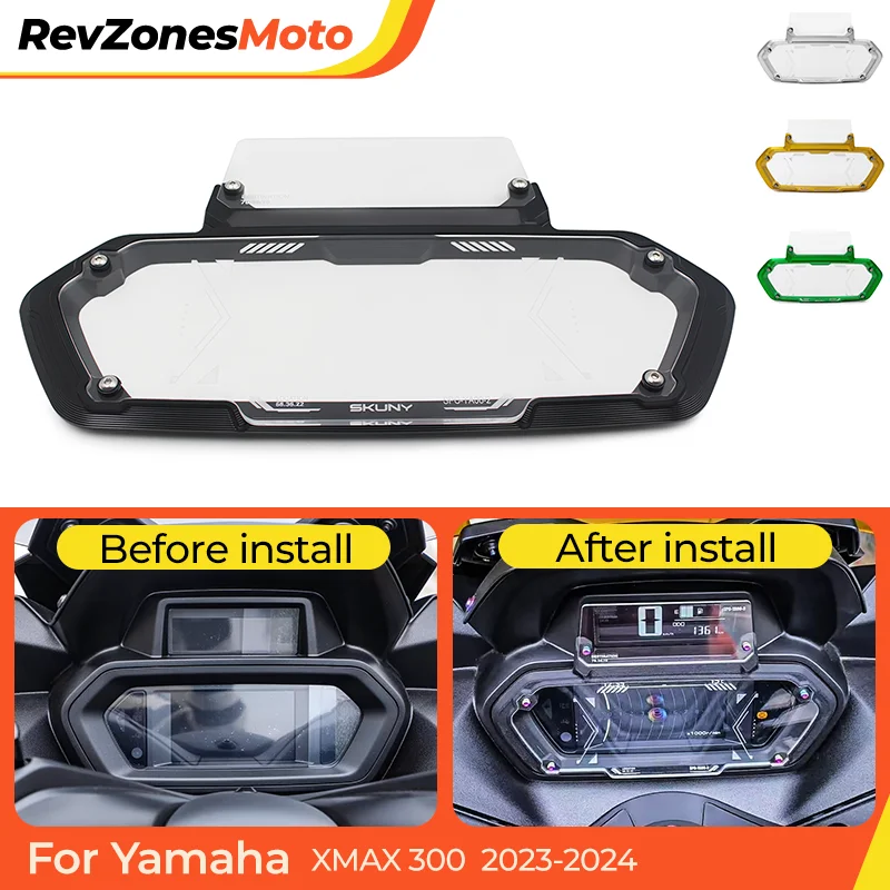 Instrument Meter Protective Cover For Yamaha XMAX 300 2023 2024 Motorcycle Gauge Cluster Screen Protector Guard
Instrument Meter Protective Cover For Yamaha XMAX 300 2023 2024 Motorcycle Gauge Cluster Screen Protector Guard