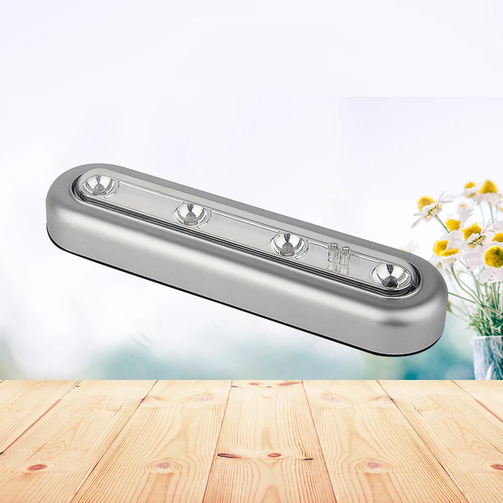 4 LED Lights Use Led Lamp Tap Light White Operated Home Use Decoration Lamps Tap Control Night Light
4 LED Lights Use Led Lamp Tap Light White Operated Home Use Decoration Lamps Tap Control Night Light