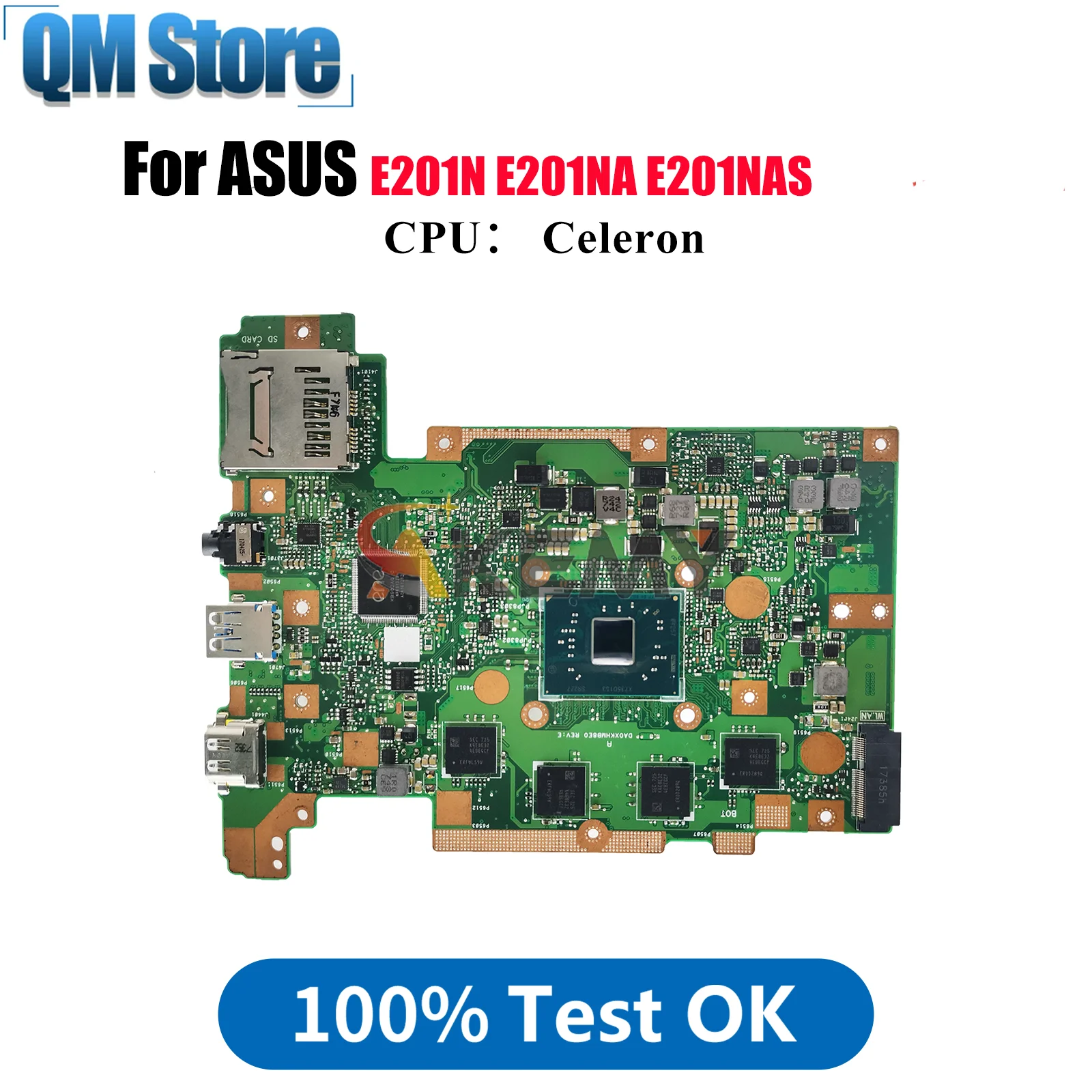 Материнская плата для ноутбука E201NA для ASUS EeeBook E201NA E201NAS E201N, материнская плата для ноутбука с процессором Celeron, 100% тестирование, ОК, быстрая доставка
Материнская плата для ноутбука E201NA для ASUS EeeBook E201NA E201NAS E201N, материнская плата для ноутбука с процессором Celeron, 100% тестирование, ОК, быстрая доставка