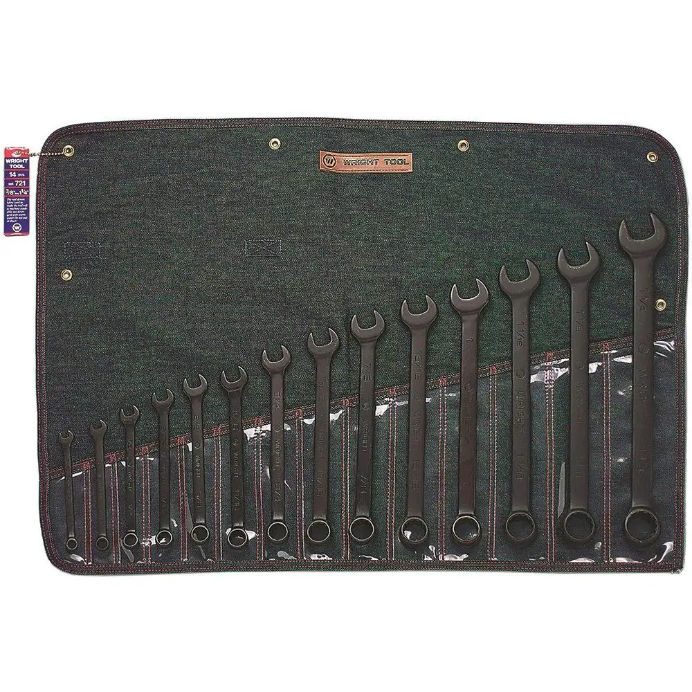 14-Piece 12-Point Black Combination Wrench Set, 3/8 to 1-1/4
14-Piece 12-Point Black Combination Wrench Set, 3/8 to 1-1/4