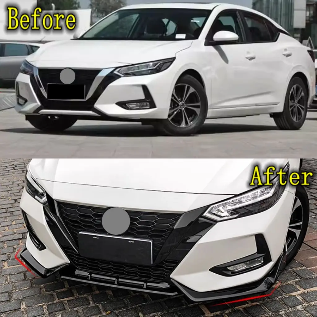 ABS Front Bumper Lip Lower Chin For Nissan Sylphy 2020 2021 2022 ABS Part Trim Body Kit Spoiler Deflector Accessories
ABS Front Bumper Lip Lower Chin For Nissan Sylphy 2020 2021 2022 ABS Part Trim Body Kit Spoiler Deflector Accessories
