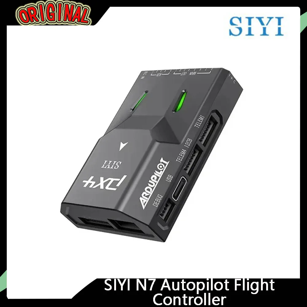 SIYI N7 Autopilot Flight Controller, Compatible with Ardupilot & PX4, M9N GPS, 2-14S Power Module for Drone UAV Quadcopter RC
SIYI N7 Autopilot Flight Controller, Compatible with Ardupilot & PX4, M9N GPS, 2-14S Power Module for Drone UAV Quadcopter RC