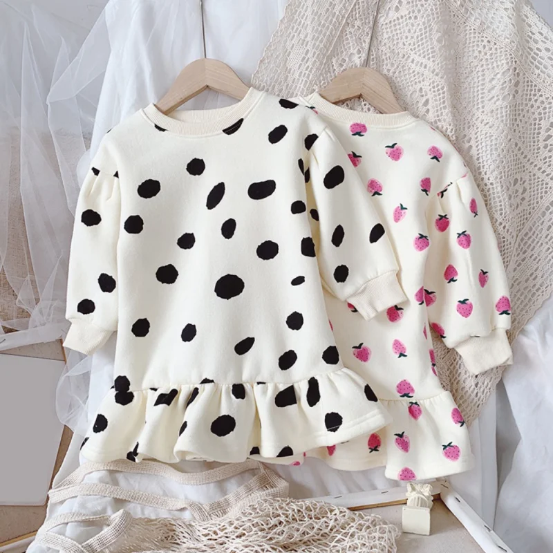 Autumn Children Girls Fashion Dress Breathable Sweet Floral Long Sleeve Dresses D2L
Autumn Children Girls Fashion Dress Breathable Sweet Floral Long Sleeve Dresses D2L