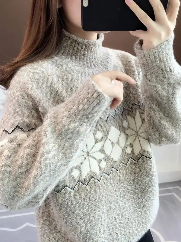 Winter High Ne Sweater Women's Trendy Inner Wear Versatile Korean Sle Autumn Winter Base Layer irt Faionable All Match
Winter High Ne Sweater Women's Trendy Inner Wear Versatile Korean Sle Autumn Winter Base Layer irt Faionable All Match