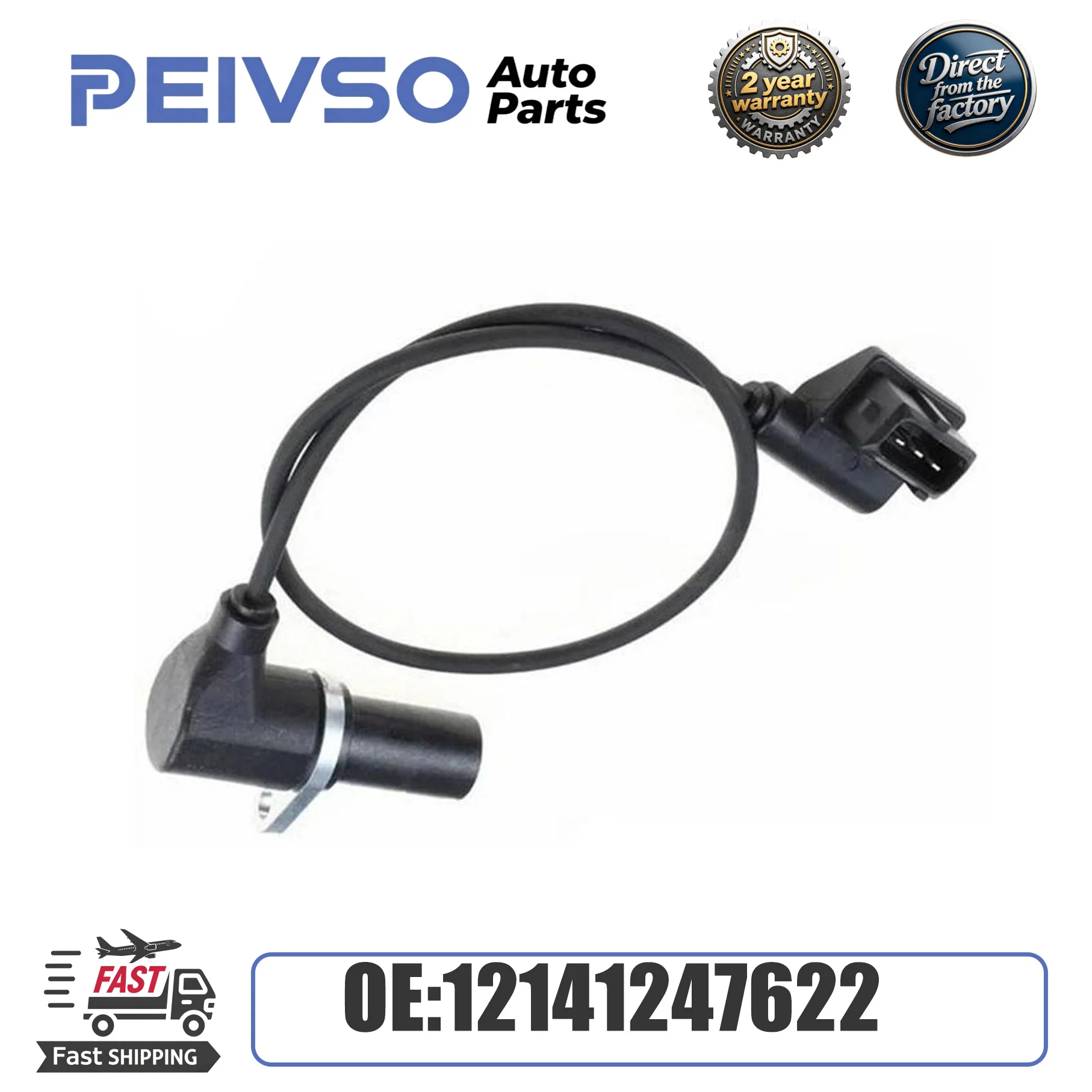 PEIVSO NEW 12141247622 Crankshaft Position Sensor Car Accessories For BMW E36 318i 318is 318ti 1.9L 1996-1999
PEIVSO NEW 12141247622 Crankshaft Position Sensor Car Accessories For BMW E36 318i 318is 318ti 1.9L 1996-1999
