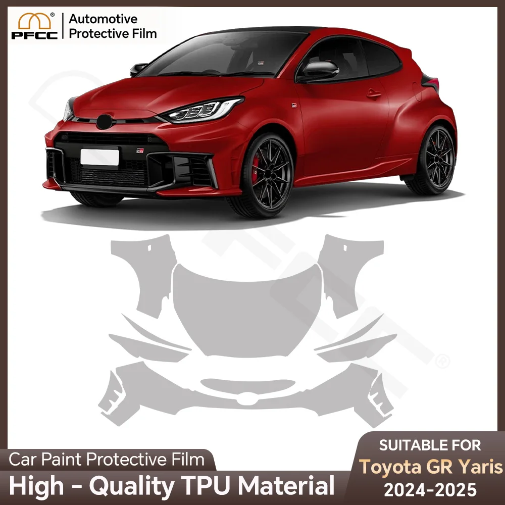 For Toyota GR Yaris 2024 2025 TPU Transparent Sticker Body Accessories Pre-Cut Paint Protection Film Car Clear Kit Sticker
For Toyota GR Yaris 2024 2025 TPU Transparent Sticker Body Accessories Pre-Cut Paint Protection Film Car Clear Kit Sticker