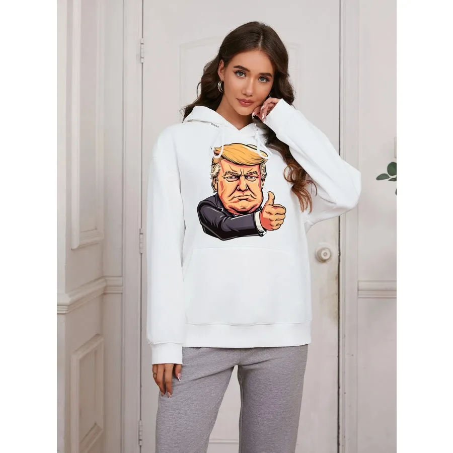 Basic Women Casual Hooded Sweatshirt Autumn Winter Padded Long Sleeve Printed Top Oversize
Basic Women Casual Hooded Sweatshirt Autumn Winter Padded Long Sleeve Printed Top Oversize