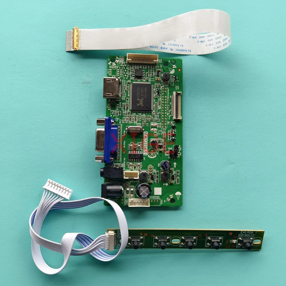 LCD Driver Controller Board For NT156FHM-N41/N43/N51/N61 HDMI-Compatible Laptop Panel 15.6" 1920x1080 EDP 30-Pin VGA Kit DIY
LCD Driver Controller Board For NT156FHM-N41/N43/N51/N61 HDMI-Compatible Laptop Panel 15.6" 1920x1080 EDP 30-Pin VGA Kit DIY