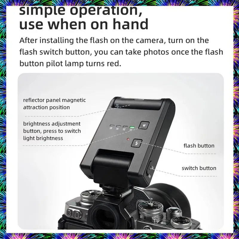 ZIZI YN6 Mini Camera Flash Hot Shoe For Mirrorless Cameras For Sony Canon Nikon Panasonic A
ZIZI YN6 Mini Camera Flash Hot Shoe For Mirrorless Cameras For Sony Canon Nikon Panasonic A