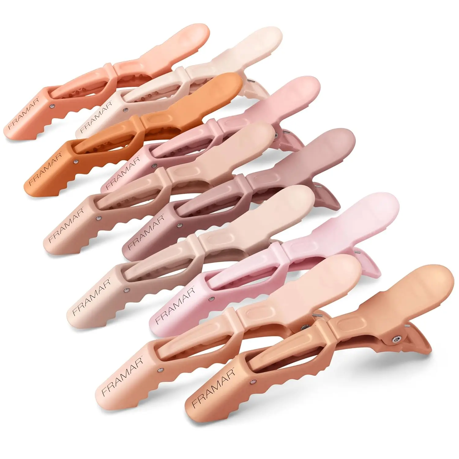 10 Pack Professional Alligator Hair Clips for Women - Firm Hold, No Slip, Salon Styling
10 Pack Professional Alligator Hair Clips for Women - Firm Hold, No Slip, Salon Styling