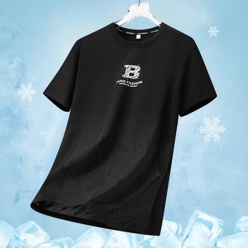 Men's Jogging Running Quick Drying T-shirt Breathable Hiking T-shirt Soft and Elastic Outdoor Summer Sports Top New Style
Men's Jogging Running Quick Drying T-shirt Breathable Hiking T-shirt Soft and Elastic Outdoor Summer Sports Top New Style