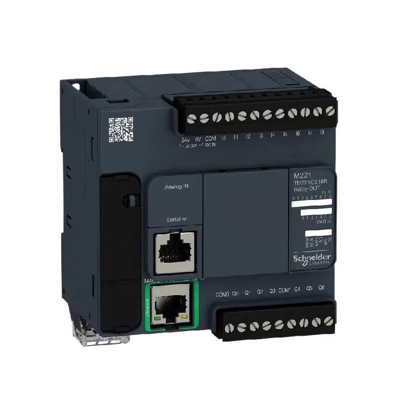 Original Schneider PLC Module Controller TM221CE16R/16T/24R/24T/40R/40T/40U With Ethernet
Original Schneider PLC Module Controller TM221CE16R/16T/24R/24T/40R/40T/40U With Ethernet