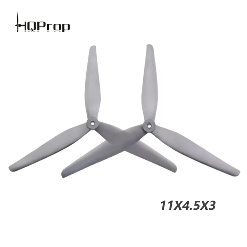 1pair HQProp 11X4.5X3 1145 11inch High Efficiency Nylon CW CCW Quadcopter Propellers for 11 Inch Frame FPV Racing Drone kit
1pair HQProp 11X4.5X3 1145 11inch High Efficiency Nylon CW CCW Quadcopter Propellers for 11 Inch Frame FPV Racing Drone kit