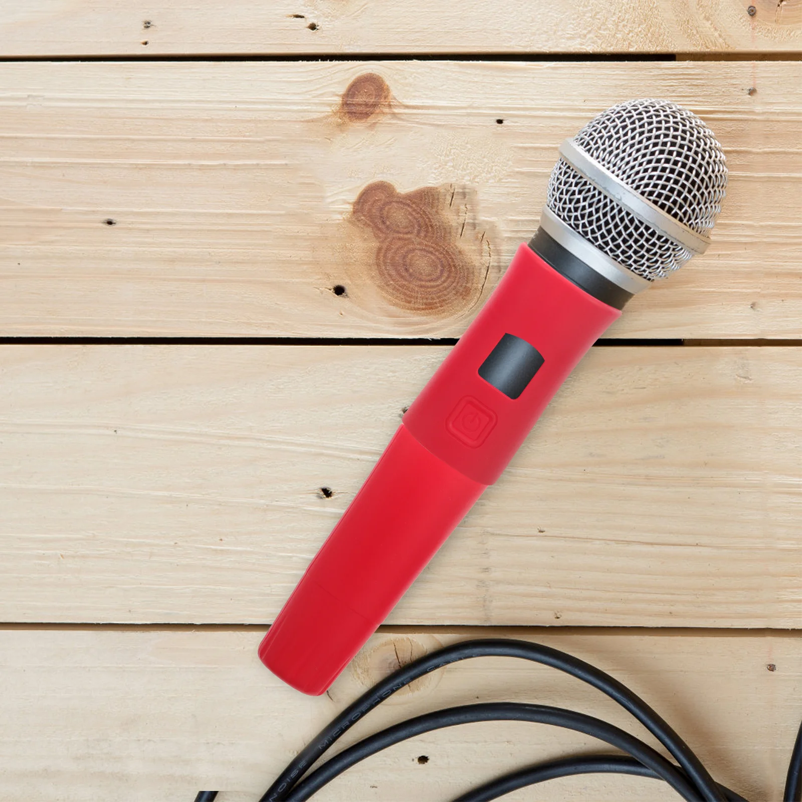 Microphone Cover Silicone Handle Sleeve Protection for Wireless -320 Ktv Party Stage Performances Microphone Cover 
Microphone Cover Silicone Handle Sleeve Protection for Wireless -320 Ktv Party Stage Performances Microphone Cover
