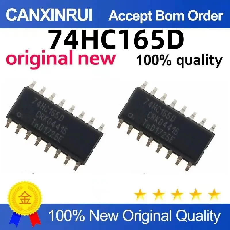 (100 pieces)Chip 74HC165D 74HC165 SN74HC165D SOP-16 Logic-Shift Register
(100 pieces)Chip 74HC165D 74HC165 SN74HC165D SOP-16 Logic-Shift Register