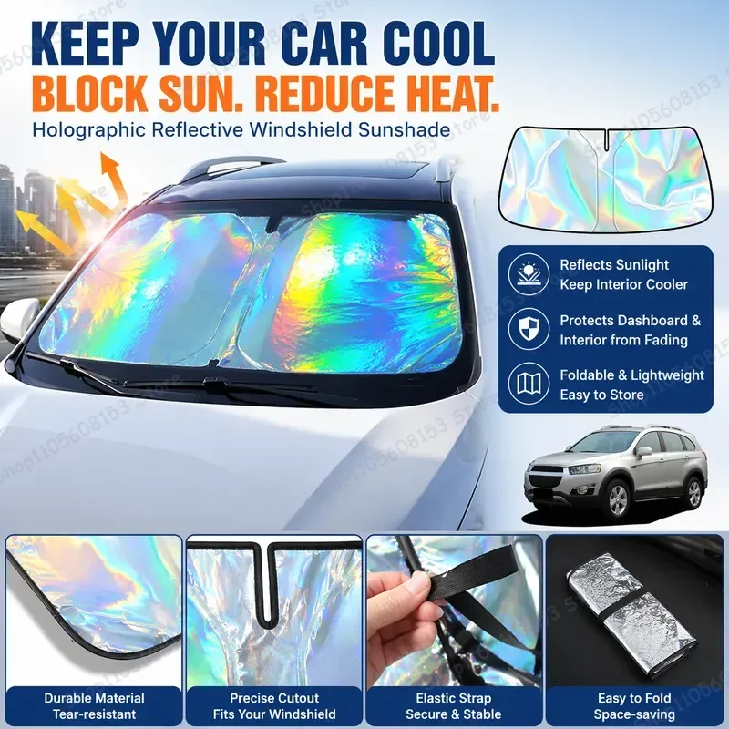 For Chevrolet Captiva Foldable Windshield Sun Shade UV Protection Reflective Car Sunshade Interior Accessory Heat Blocking
For Chevrolet Captiva Foldable Windshield Sun Shade UV Protection Reflective Car Sunshade Interior Accessory Heat Blocking