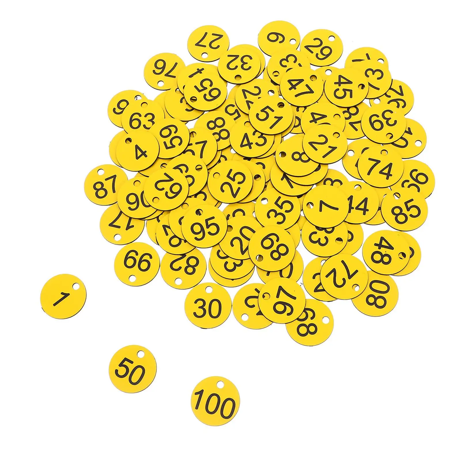 100pcs Numbered Plastic Key Tags With Holes For Locker Storage Circular Number Labels Keychain Identification Plastic Nu
100pcs Numbered Plastic Key Tags With Holes For Locker Storage Circular Number Labels Keychain Identification Plastic Nu