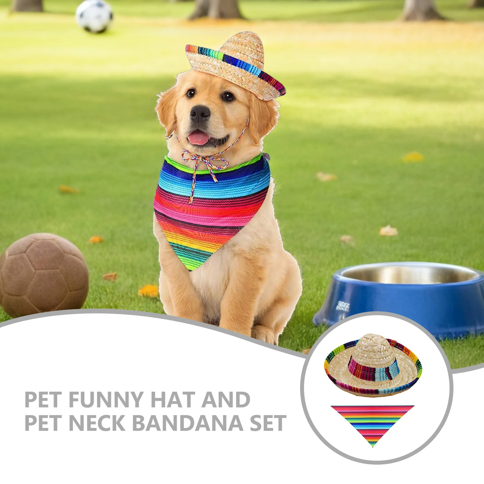 1Set Puppy Triangle Scarf and Dog Straw Woven Cap Combo for Mexican Party Hat Events Adorable Fashion Match for Tiny Pets
1Set Puppy Triangle Scarf and Dog Straw Woven Cap Combo for Mexican Party Hat Events Adorable Fashion Match for Tiny Pets