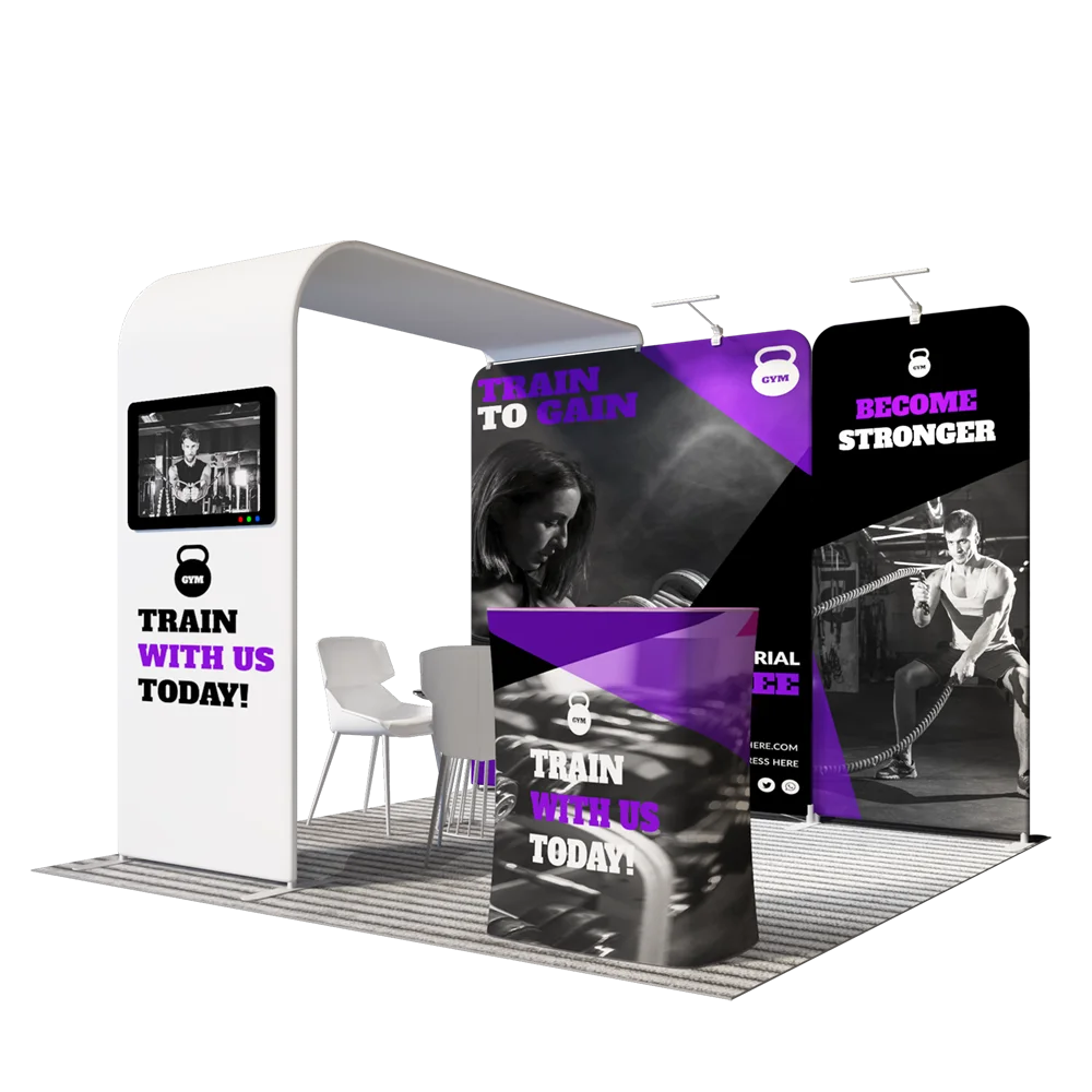 Изготовленная на заказ портативная алюминиевая витрина 3x3 м, складная рекламная витрина для быстрой сборки, для внутренних торговых шоу
Изготовленная на заказ портативная алюминиевая витрина 3x3 м, складная рекламная витрина для быстрой сборки, для внутренних торговых шоу