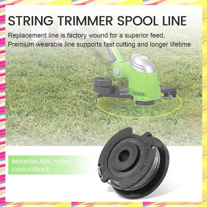 ABJJ 4 Pack String Trimmer Spool Line For F016800569 Easygrasscut 23, 26, 18, 18-230, 18-260, 18-26 Replacement
ABJJ 4 Pack String Trimmer Spool Line For F016800569 Easygrasscut 23, 26, 18, 18-230, 18-260, 18-26 Replacement