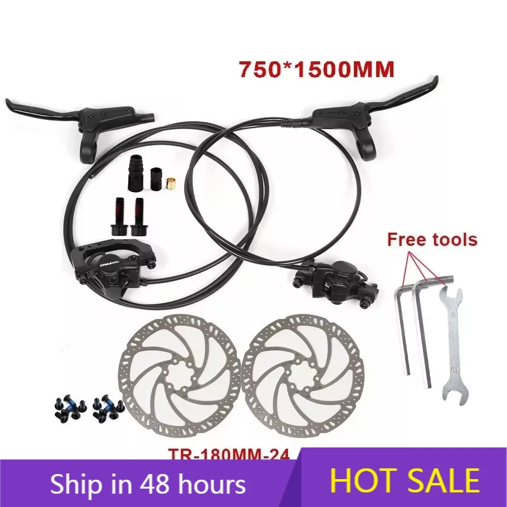 YTYIN E-bike Parts Bicycle Brake HD-M282n Hydraulic Disc Brake Front&Rear Set 180mm Rotor M275M285 Updated
YTYIN E-bike Parts Bicycle Brake HD-M282n Hydraulic Disc Brake Front&Rear Set 180mm Rotor M275M285 Updated