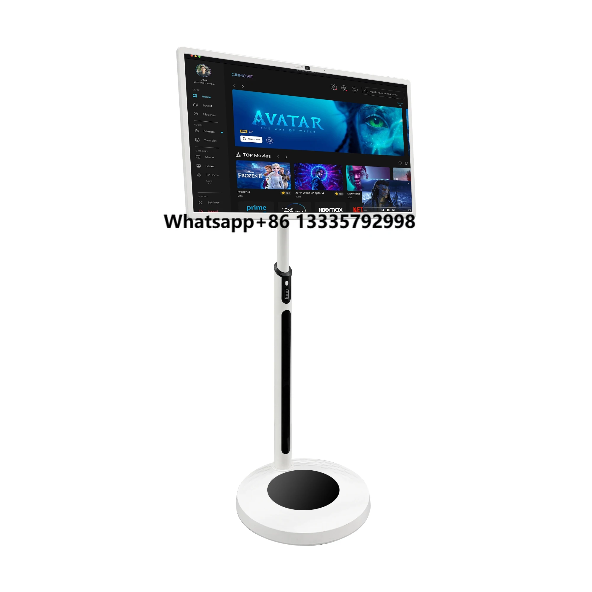 23.8-Inch Multi-Function Bestie Machine HD Intelligent Wireless Smart Heart Free Rotation All-in-One Electronic Product
23.8-Inch Multi-Function Bestie Machine HD Intelligent Wireless Smart Heart Free Rotation All-in-One Electronic Product