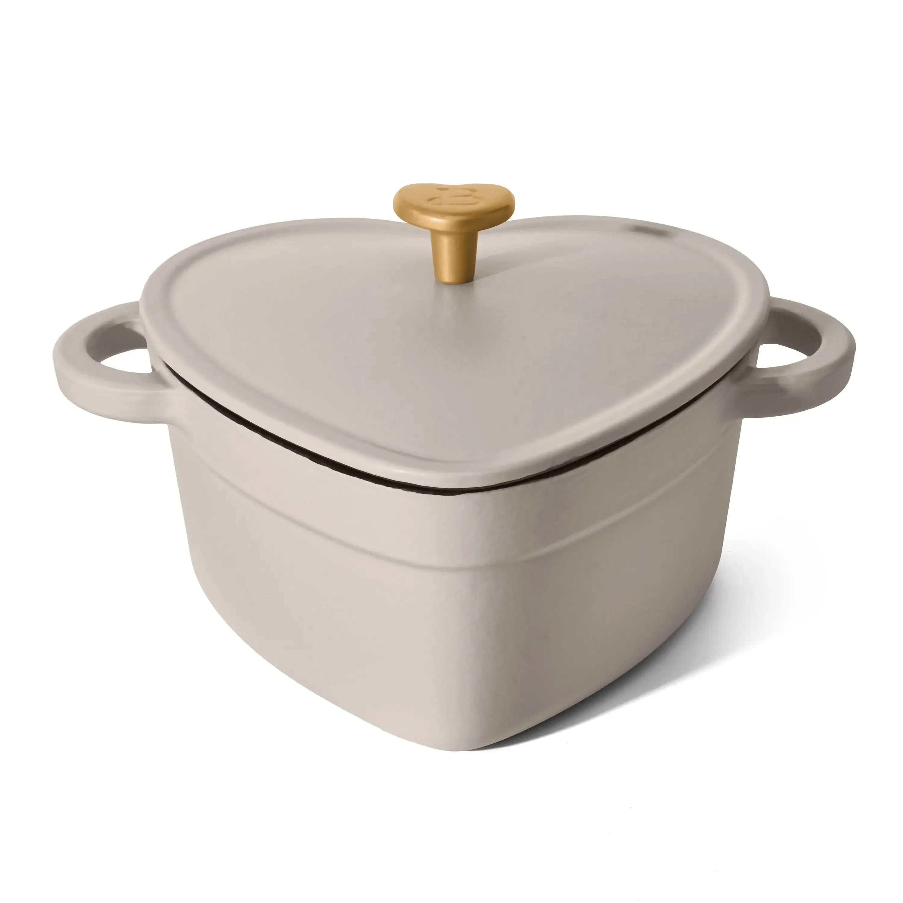 Чугунная голландская духовка в форме сердца 2QT Porcini Taupe, эмалированная внутренняя часть для равномерного нагрева, безопасная для духовки для выпечки и приготовления пищи
Чугунная голландская духовка в форме сердца 2QT Porcini Taupe, эмалированная внутренняя часть для равномерного нагрева, безопасная для духовки для выпечки и приготовления пищи