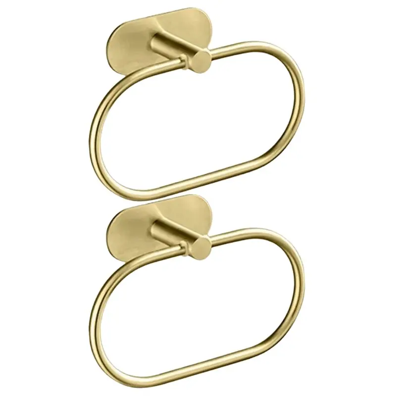 A24F-Stainless Steel Towel Holder Self-Adhesive Bathroom Towels Rack Washhand Hanger Ring Rail Kitchen Storage Accessories
A24F-Stainless Steel Towel Holder Self-Adhesive Bathroom Towels Rack Washhand Hanger Ring Rail Kitchen Storage Accessories