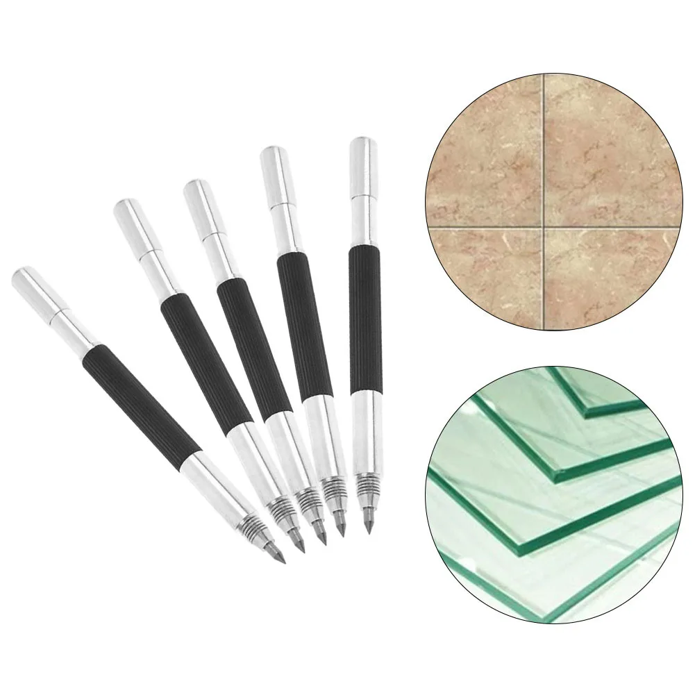 5pcs Double Ended Diamond Scribing Pen Tungsten Steel Tip Engraving Pen For Glass Ceramic Metal Scriber Marker Hand Tool
5pcs Double Ended Diamond Scribing Pen Tungsten Steel Tip Engraving Pen For Glass Ceramic Metal Scriber Marker Hand Tool