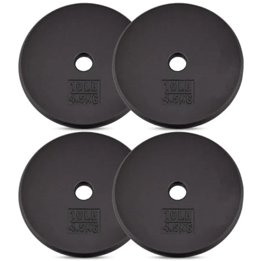 Standard Weight Plates 1-Inch Cast Iron Barbell Weights Wide Range 5 40 LB Ideal for Strength Training and Workout Routine Avai
Standard Weight Plates 1-Inch Cast Iron Barbell Weights Wide Range 5 40 LB Ideal for Strength Training and Workout Routine Avai