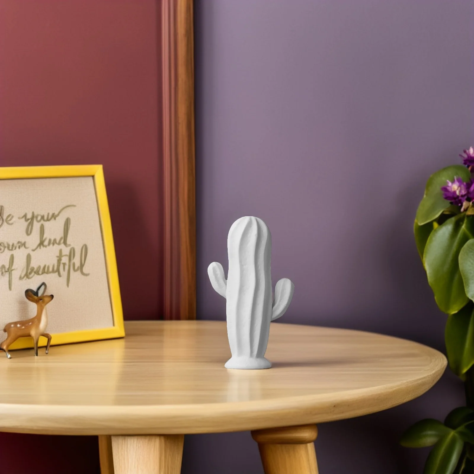 1Pcs Ceramic Cactus Adornment Creative Home Decor White Pottery Decoration Office Decoration Vivid Ceramic Artware
1Pcs Ceramic Cactus Adornment Creative Home Decor White Pottery Decoration Office Decoration Vivid Ceramic Artware