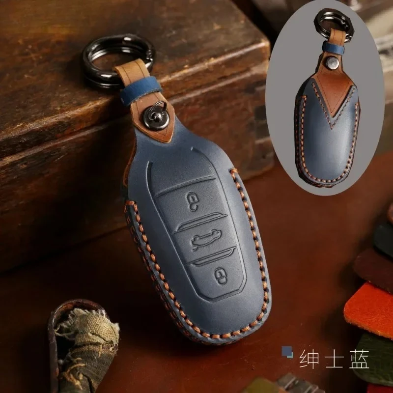 Handmade Leather Car Key Cover Case For Peugeot 308 408 508 2008 3008 4008 5008 Citroen C4 C4L C6 C3-XR Picasso DS3 DS4 DS5
Handmade Leather Car Key Cover Case For Peugeot 308 408 508 2008 3008 4008 5008 Citroen C4 C4L C6 C3-XR Picasso DS3 DS4 DS5