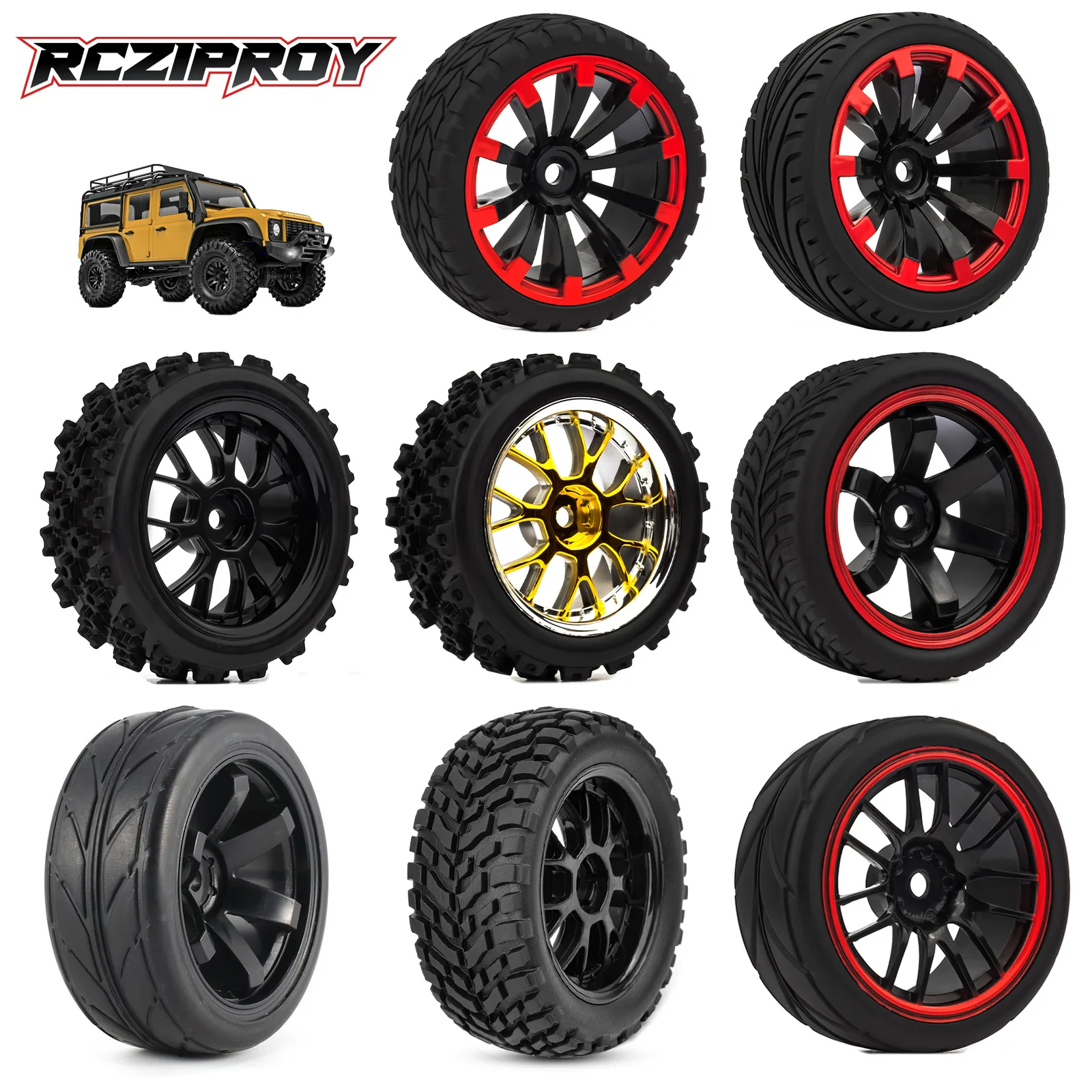 RCZIPROY RC Багги Шины 12 мм резиновые шины для 1/12 1/16 1/10 RC автомобиля Wltoys Scx10 Traxxas Trx-4 Tamiya Creeper
RCZIPROY RC Багги Шины 12 мм резиновые шины для 1/12 1/16 1/10 RC автомобиля Wltoys Scx10 Traxxas Trx-4 Tamiya Creeper