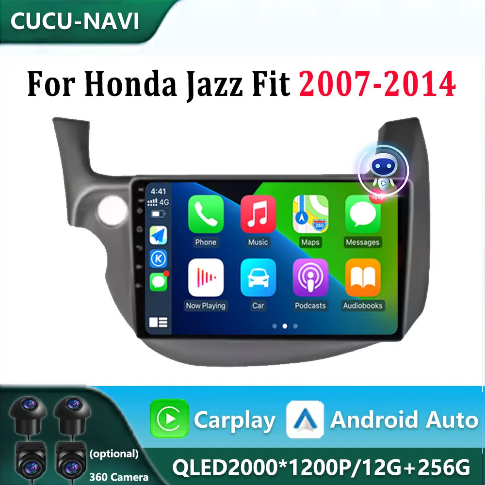 Android 14 Car Radio Stereo For Honda Jazz Fit 2007-2014 Stereo Multimedia Video Player Carplay Auto GPS Navigation WIFI BT
Android 14 Car Radio Stereo For Honda Jazz Fit 2007-2014 Stereo Multimedia Video Player Carplay Auto GPS Navigation WIFI BT