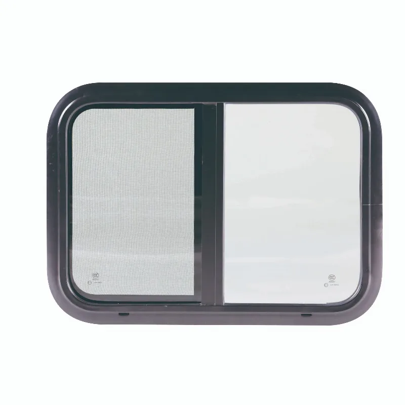 Black Aluminum Sliding Camper RV Window With Mounting Ring for Motorhome 
Black Aluminum Sliding Camper RV Window With Mounting Ring for Motorhome