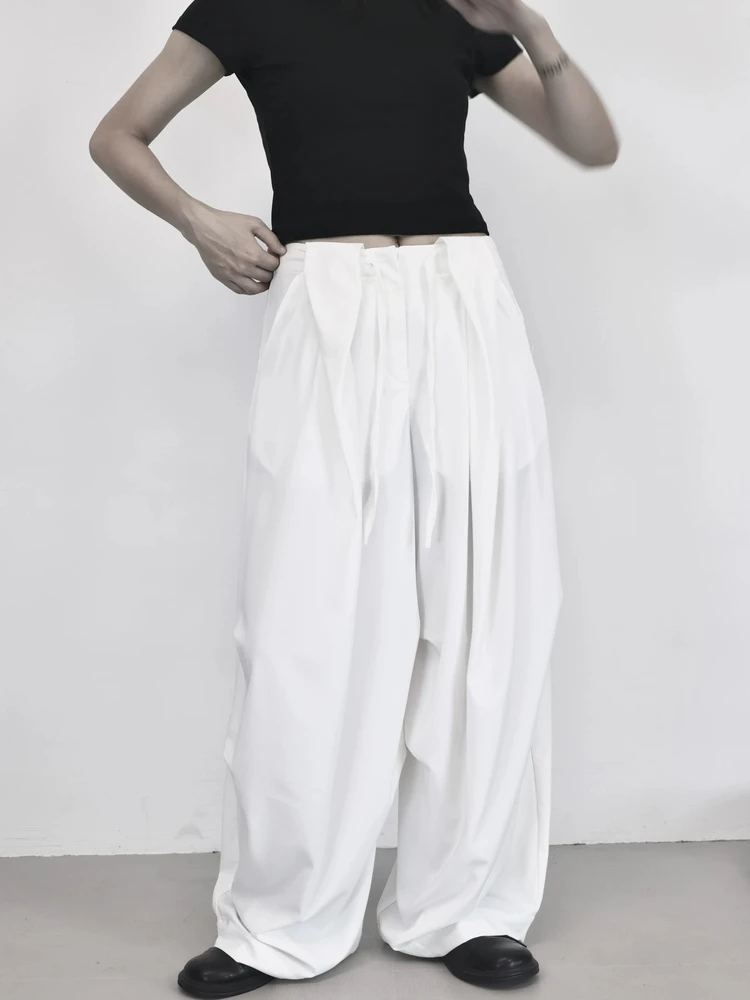 Slimming High Waist Wide Leg Casual Pants Women's Loose Fit Floor Length Thin Summer Trousers Straight Cut Commute Style
Slimming High Waist Wide Leg Casual Pants Women's Loose Fit Floor Length Thin Summer Trousers Straight Cut Commute Style