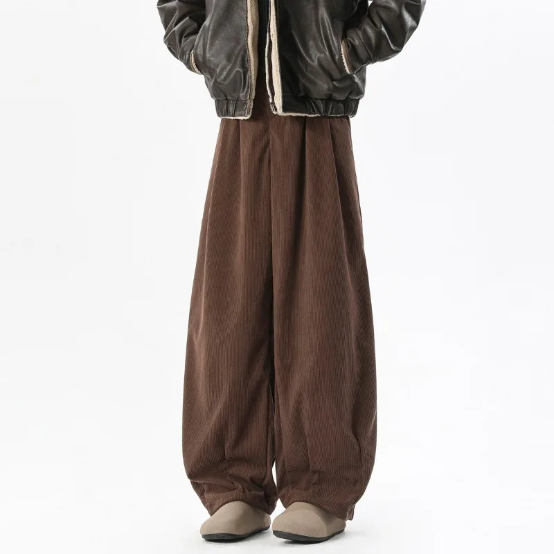 2026 Autumn Winter New Corduroy Men's Casual Straight Leg Wide Leg Pants Japan Retro Y2k Street Wear Baggy Pants for Men Korean
2026 Autumn Winter New Corduroy Men's Casual Straight Leg Wide Leg Pants Japan Retro Y2k Street Wear Baggy Pants for Men Korean