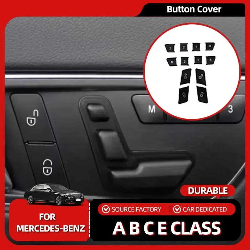 Стайлинговые молдинги для Mercedes Benz A B C E class CLA GLA GLK GLE CLS GL ML W204 W212 ABS Кнопки блокировки памяти автомобильного сиденья Cove
Стайлинговые молдинги для Mercedes Benz A B C E class CLA GLA GLK GLE CLS GL ML W204 W212 ABS Кнопки блокировки памяти автомобильного сиденья Cove