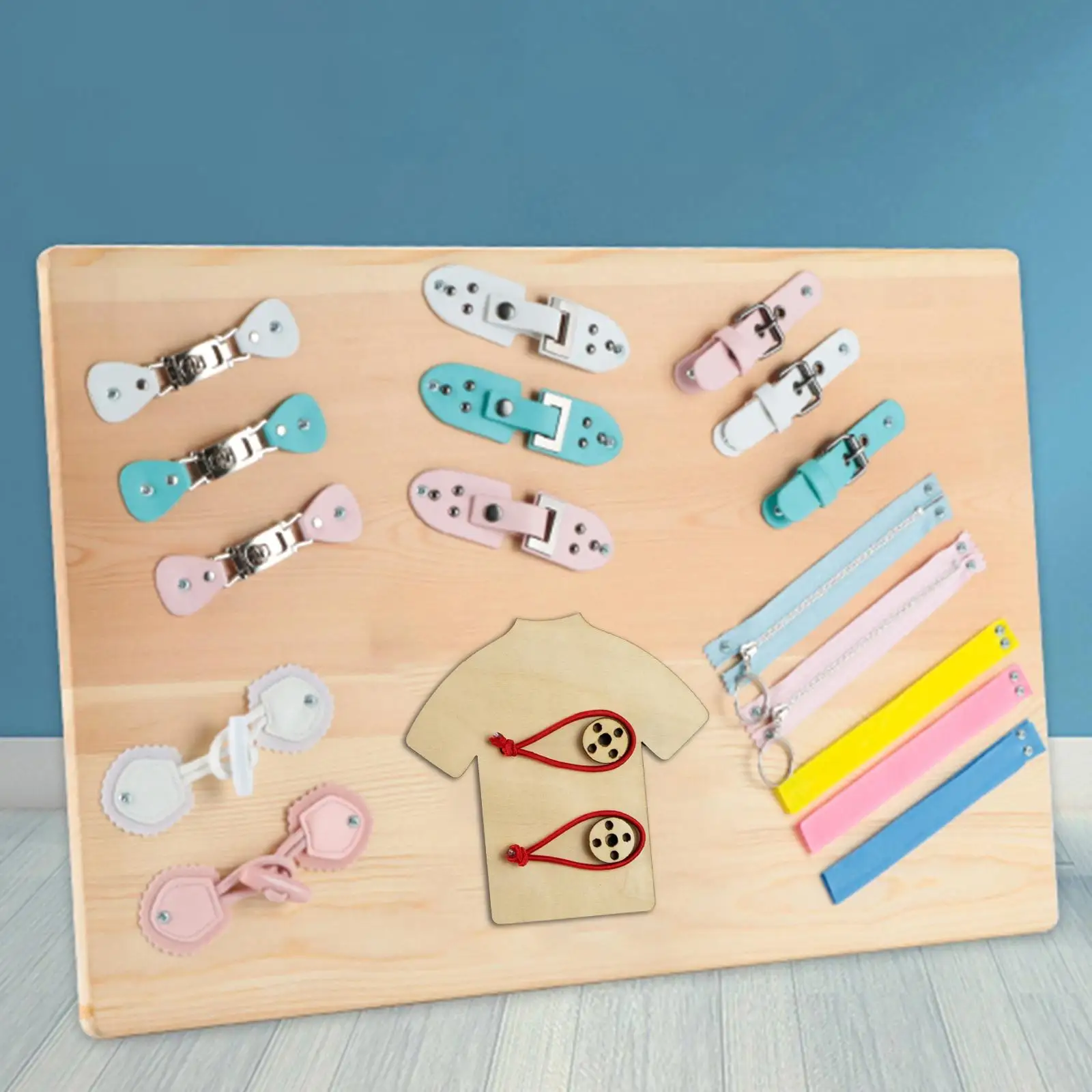 Montessori Busy Board DIY Accessories Wooden Educational Pretend Toys for Children 3 to 6 Years Fine Motor Training
Montessori Busy Board DIY Accessories Wooden Educational Pretend Toys for Children 3 to 6 Years Fine Motor Training