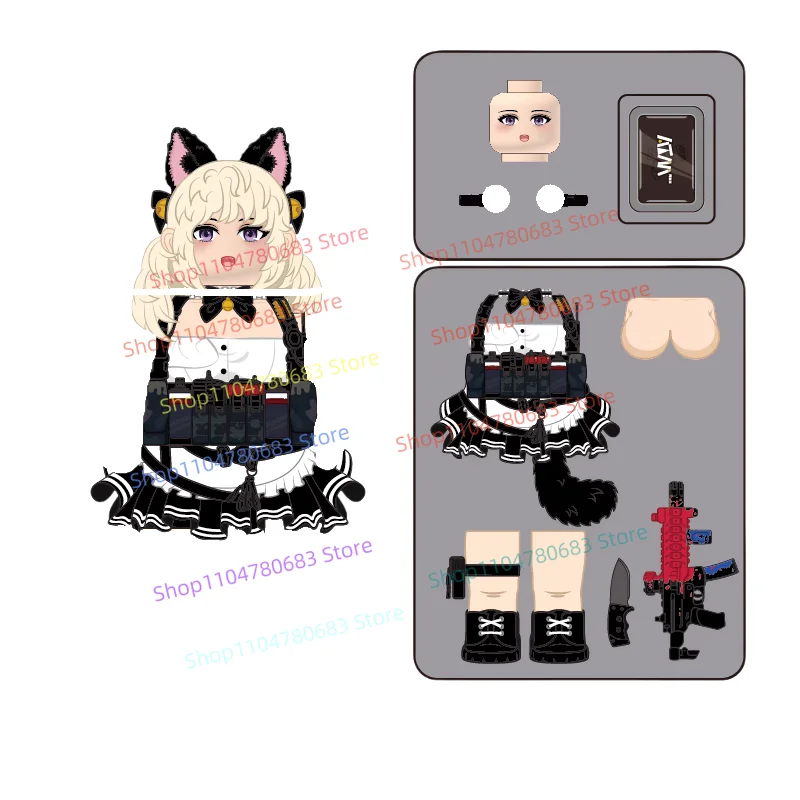 MOC Building Blocks Military Bunny Girl Special Forces Mini Figure Assembly Model Display Cartoon Anime Accessories Toy Gift
MOC Building Blocks Military Bunny Girl Special Forces Mini Figure Assembly Model Display Cartoon Anime Accessories Toy Gift