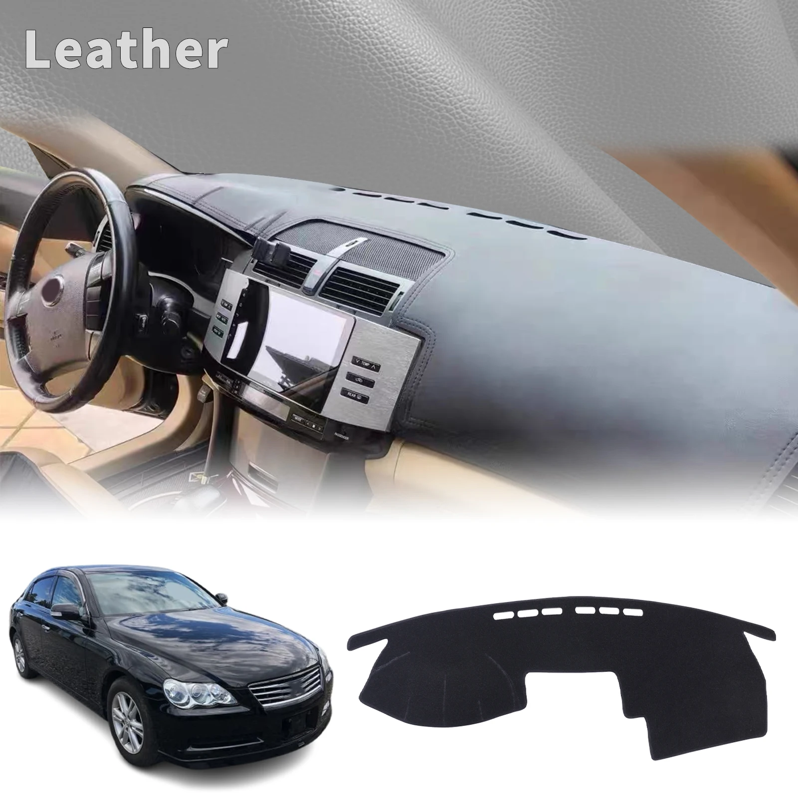 fit for Toyota Mark X 2004 2005 2006-2018 MARKX Dashmat Dashboard Cover Pad DashMat Sunshade Protective Carpet Car Accessories
fit for Toyota Mark X 2004 2005 2006-2018 MARKX Dashmat Dashboard Cover Pad DashMat Sunshade Protective Carpet Car Accessories