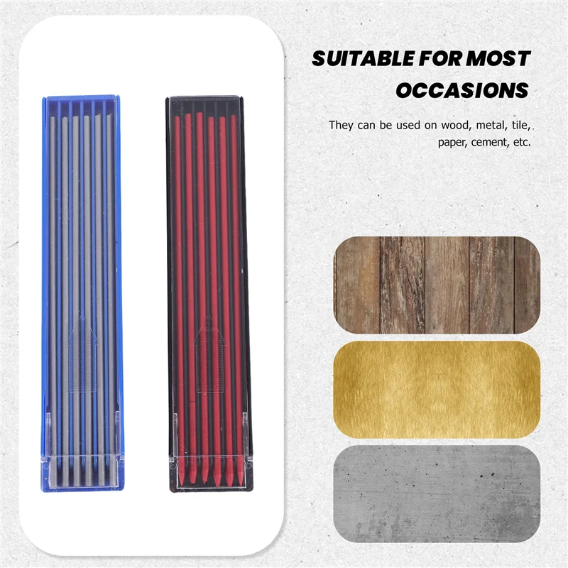 AB97-2 Soldering Pens With 48 Refills Mechanical Pencil Metal Welding Markers For Pipe Welder Structure Woodworking
AB97-2 Soldering Pens With 48 Refills Mechanical Pencil Metal Welding Markers For Pipe Welder Structure Woodworking