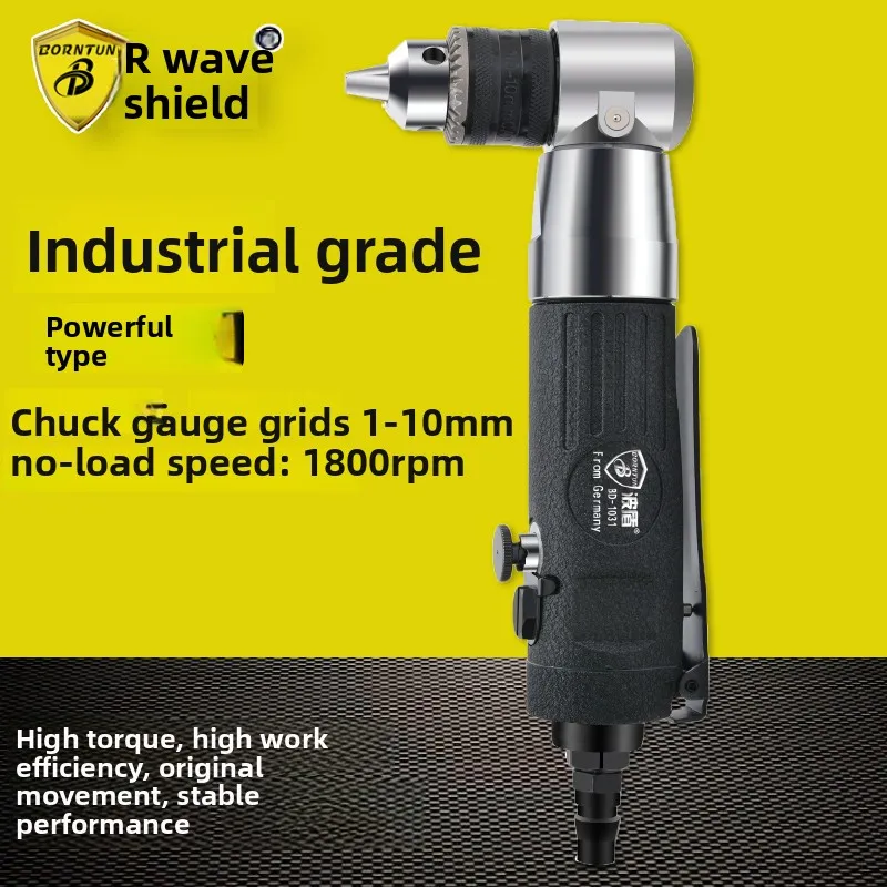 Wave Shield Elbow Industrial Grade Air Drill Angle Pneumatic Drill Elbow Tapping Machine Elbow Air Drill Bd-1031
Wave Shield Elbow Industrial Grade Air Drill Angle Pneumatic Drill Elbow Tapping Machine Elbow Air Drill Bd-1031