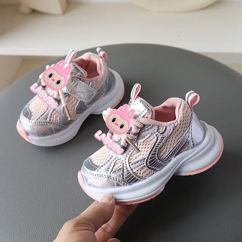Spring Autumn sports doll Running Shoes cute labubu Sneakers Soft Sole Breathable Boy Girl Toddler Shoes Mesh doll Casual Shoes
Spring Autumn sports doll Running Shoes cute labubu Sneakers Soft Sole Breathable Boy Girl Toddler Shoes Mesh doll Casual Shoes