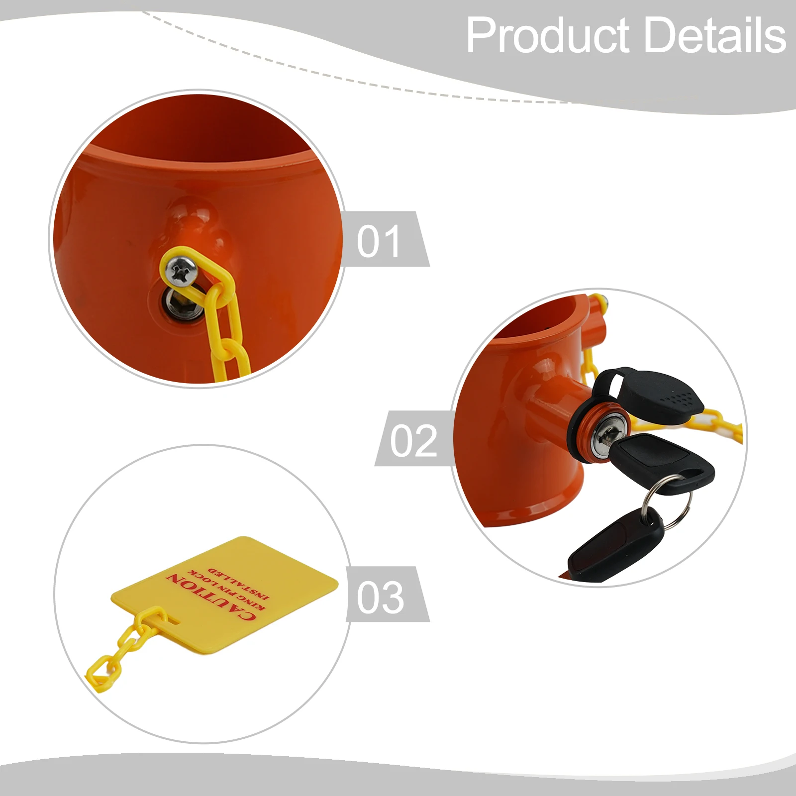 Easy Install Trailer Security Lock Anti-Theft Trailer Lock Weather Resistant Design Easy Installation Process Theft Prevention
Easy Install Trailer Security Lock Anti-Theft Trailer Lock Weather Resistant Design Easy Installation Process Theft Prevention