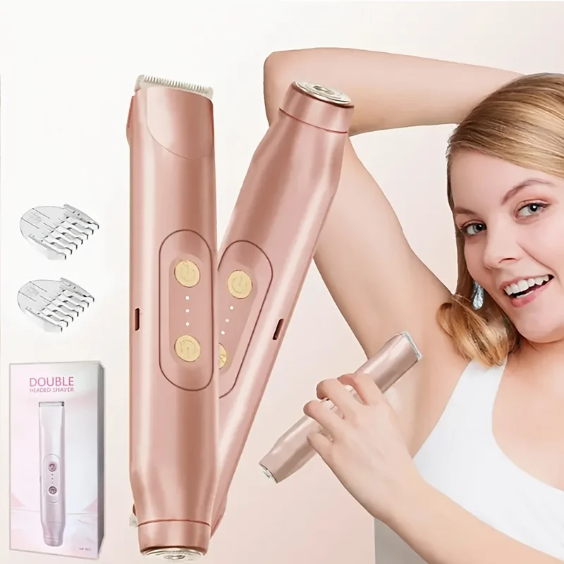 Bikini Trimmer Electric Razor for Women Body Underarm Leg Shaver Female Electric Painless Epilator Facial Mustache Hair Remover
Bikini Trimmer Electric Razor for Women Body Underarm Leg Shaver Female Electric Painless Epilator Facial Mustache Hair Remover