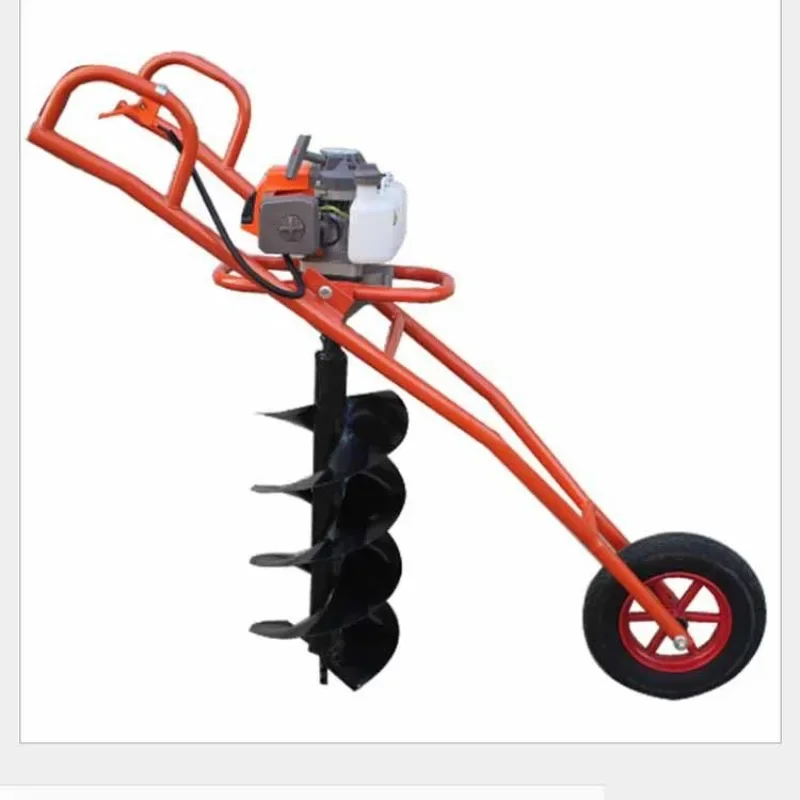 Tree planting drill and digging machine Hand two-lift hole punching machine Punch screw rotary ground drill
Tree planting drill and digging machine Hand two-lift hole punching machine Punch screw rotary ground drill