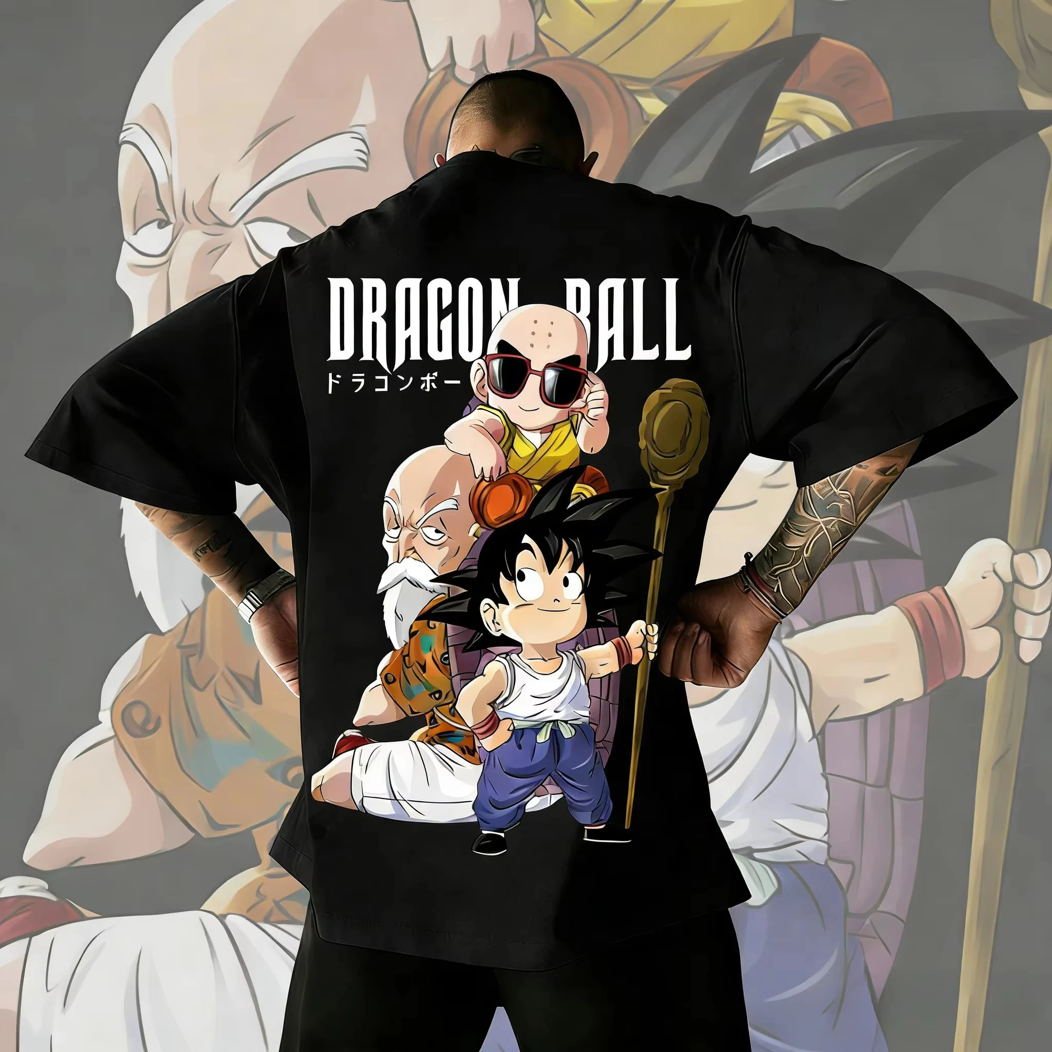 2026 New Dragon Ball 40th Anniversary Master Roshi Anime Printed Extra Size Comfortable summer men's T-shirt, loose fit
2026 New Dragon Ball 40th Anniversary Master Roshi Anime Printed Extra Size Comfortable summer men's T-shirt, loose fit