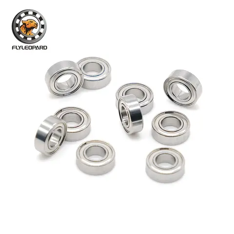 SR166ZZ Stainless Steel Bearing ABEC-7 (10PCS) 3/16"x3/8"x1/8" inch Miniature SR166 ZZ Ball Bearings RC Model Parts