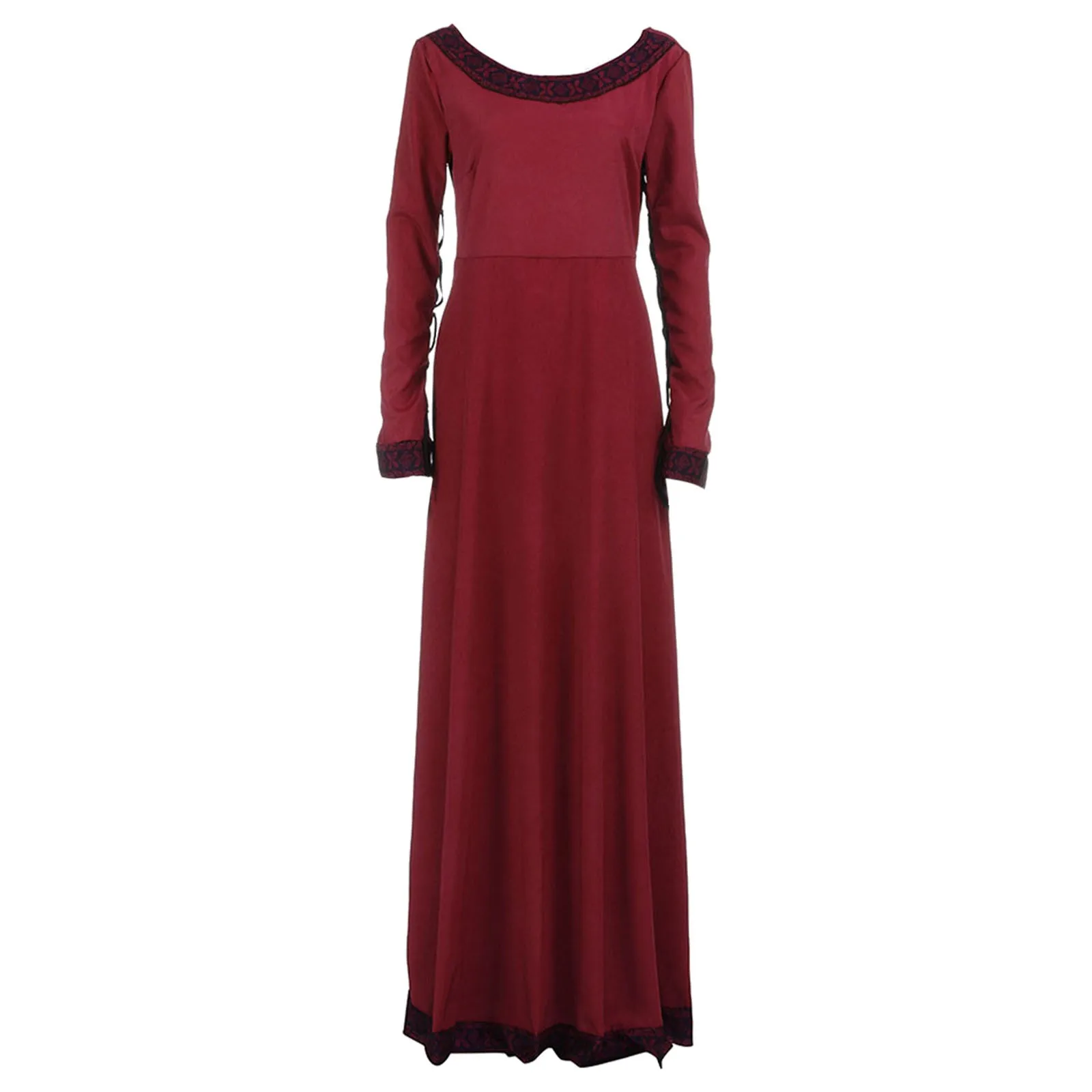 Women's Casual Dress Vintage Long Sleeve Sweetheart Dresses Ladies Medieval Retro Style Court Dress Plus Size Gothic Long Skirts
Women's Casual Dress Vintage Long Sleeve Sweetheart Dresses Ladies Medieval Retro Style Court Dress Plus Size Gothic Long Skirts